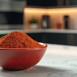Achiote spice in a modern kitchen setting