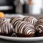 Freshly baked Zebra Cakes displayed