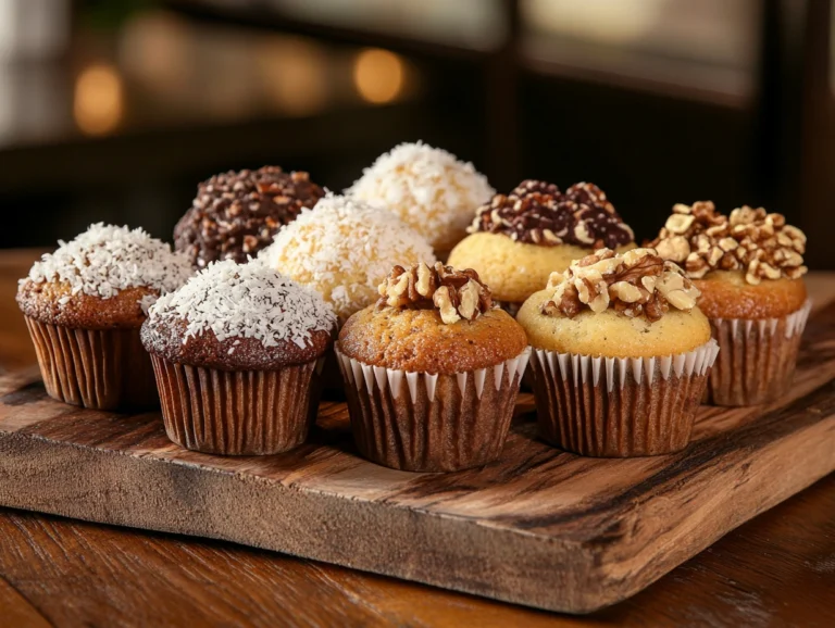 A plate of freshly baked GAPS raisin muffins made with almond flour and natural ingredients