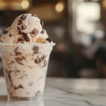 chocolate chip Blizzard-style dessert