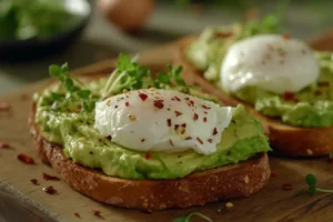 Avocado Toast with Poached Eggs