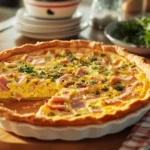 Ham and Cheese Quiche