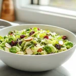 Healthy Brussels Sprouts Salad
