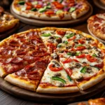 A Variety of Delicious Pizzas
