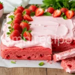 Strawberry Sheet Cake