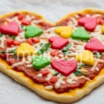 Valentine's Heart Pizza