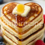 Mini Heart-Shaped Pancakes