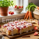 Strawberry Cinnamon Rolls