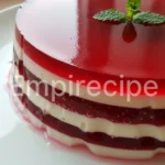 Layered Cranberry Gelatin