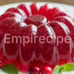 Cranberry Gelatin Mold