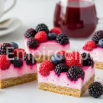 Yogurt-Berry Jelly Squares