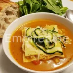Zucchini Ribbon Lasagna Soup