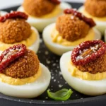 Dipped Italian Deviled Eggs