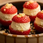 Cheesecake Stuffed Strawberries