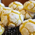 Lemon Crinkle Cookies