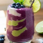 Blueberry Lime Collagen Smoothie