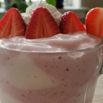 Strawberry Cloud Collagen Smoothie