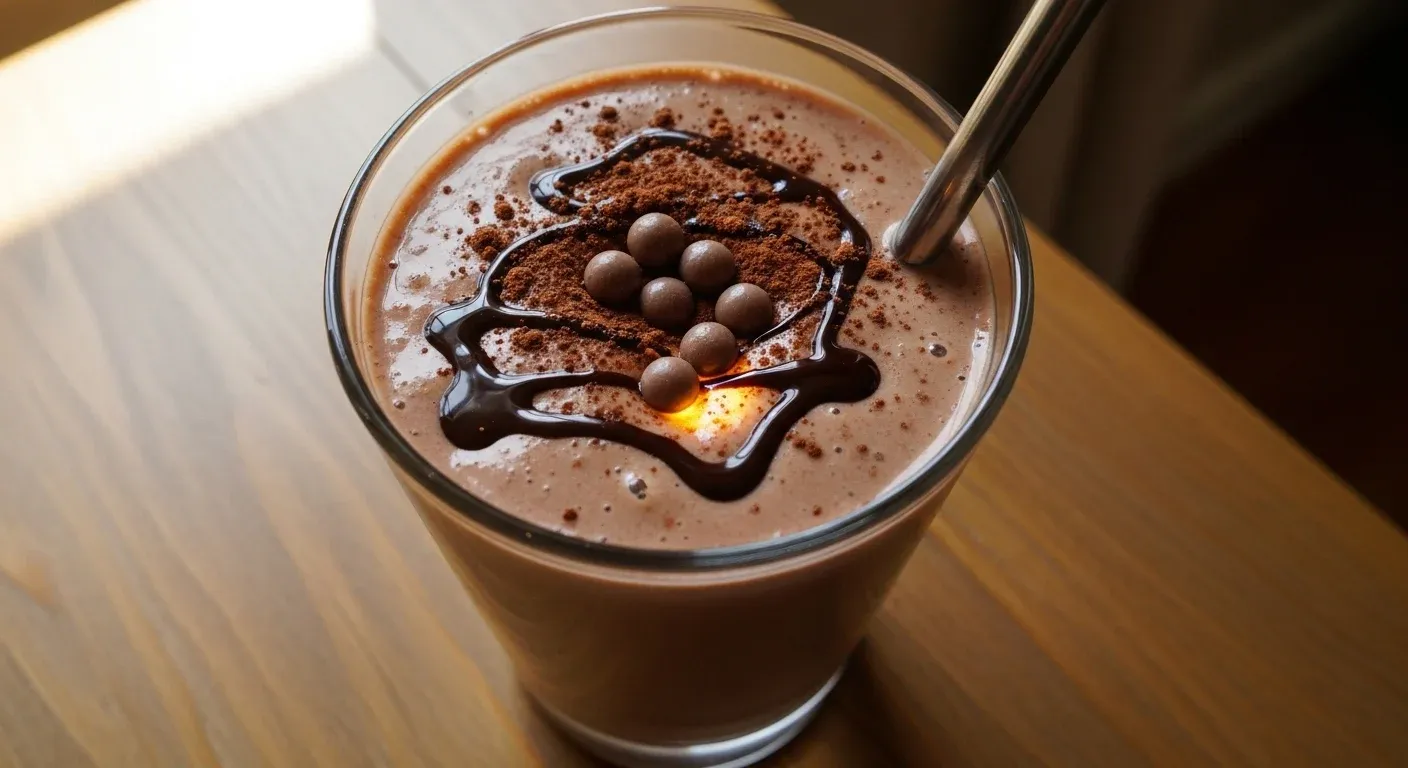 Glowing Chocolate Collagen Smoothie