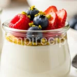 Greek Yogurt Panna Cotta