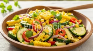 Zucchini Corn Salad
