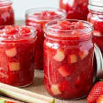 Strawberry Rhubarb Freezer Jam