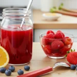 Classic Strawberry Rhubarb Jam