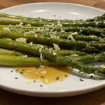 Honey Garlic Asparagus