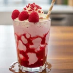 Raspberry Collagen Milkshake