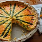 Cheddar Asparagus Quiche Recipe