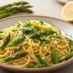 Asparagus Lemon Garlic Pasta