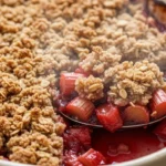 Rhubarb Crisp