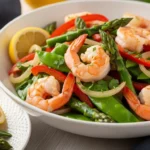 Shrimp and Asparagus Stir-Fry