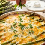 Cheesy Asparagus Casserole Keto