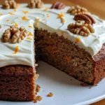 Healthy Flourless Oatmeal Carrot Cake