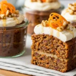 Healthy Carrot Cake Lentils Dessert