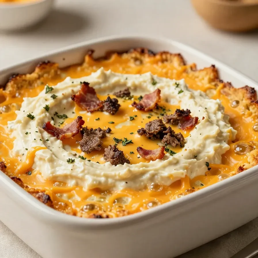 A bowl of Hissy Fit Dip served with tortilla chips on a rustic table